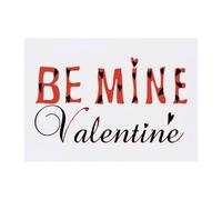 Azeeda 'Be Mine' Temporary Tattoo - A6 (TO00097011)