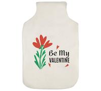 Azeeda 'Be My Valentine' Hot Water Bottle Cover (HW00046446)