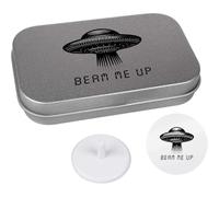 Azeeda 'Beam Me Up UFO' Golf Markers Gift Set (GO00078116)