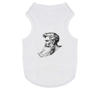 Azeeda 'Bearded Man Portrait' Pet Dog/Cat T-Shirt, M (PT00177834)