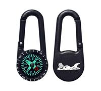 Azeeda 'Bearded Merman ' Compass Keyring (KC00043243)