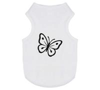 Azeeda 'Beautiful Flying Butterfly' Pet Dog/Cat T-Shirt, S (PT00164701)