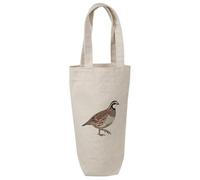 Azeeda 'Beautiful Quail Bird' Cotton Wine Bottle Gift/Travel Bag (BL00047347)