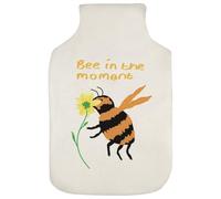Azeeda 'Bee in The Moment ' Hot Water Bottle Cover (HW00045046)
