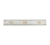 Azeeda 'Bee My Valentine' 30cm (12 Inch) White Plastic Ruler (RL00105242)