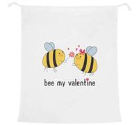 Azeeda 'Bee My Valentine' Laundry/Washing/Storage Bag (LB00042784)