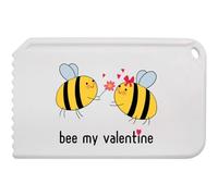 Azeeda 'Bee My Valentine' Plastic Ice Scraper (IC00048010)