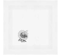 Azeeda 'Bee Pollinating A Sunflower In The Garden' Cotton Napkin/Dinner Cloth (NK00046604)