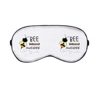 Azeeda 'Bee Totally Awesome' Sleep/Travel Eye Mask (EY00031136)