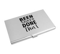 Azeeda 'Been There Done That' Business Card Holder/Credit Card Wallet (CH00048465)