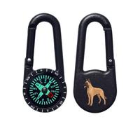 Azeeda 'Belgian Malinois Dog' Compass Keyring (KC00044010)