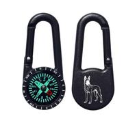 Azeeda 'Belgian Malinois Dog' Compass Keyring (KC00044012)