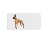 Azeeda 'Belgian Malinois Dog' Pill Box with Tablet Splitter (PI00040995)