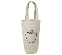 Azeeda 'Bell Pepper' Cotton Wine Bottle Gift/Travel Bag (BL00049745)