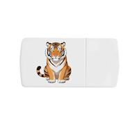 Azeeda 'Bengal Tiger' Pill Box with Tablet Splitter (PI00040575)