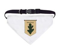 Azeeda 'Berkshire Banner' Pet Bandana - White, L (PD00084274)