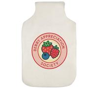 Azeeda 'Berry Appreciation Society' Hot Water Bottle Cover (HW00042750)