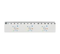 Azeeda 'Best Dad Ever' Plastic Ruler - 15cm (RL00118207)