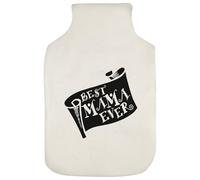 Azeeda 'Best Mama Ever' Hot Water Bottle Cover (HW00049762)