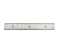 Azeeda 'Best Mum Ever' 30cm (12 Inch) White Plastic Ruler (RL00112068)