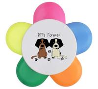 Azeeda 'BFFs Forever' Flower Shape Highlighter Pen (HL00045889)