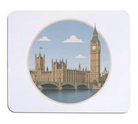 Azeeda 'Big Ben London' Mouse Mat/Desk Pad (MO00049657)