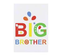 Azeeda 'Big Brother' Temporary Tattoo - Water Resistant, Skin-Safe, Non-Toxic Transfer (TO00100429)