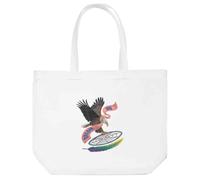 Azeeda 'Big Dreams, Eagle’s Flight' Tote Shopping Bag For Life (BG00080598)