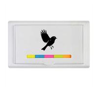 Azeeda 'Bird in Flight Silhouette' Sticky Note Ruler Pad (ST00042432)