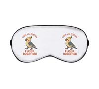 Azeeda 'Birds of a Feather Flock Together' Sleep/Travel Eye Mask (EY00031593)