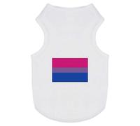 Azeeda 'Bisexual Pride Flag' Pet Dog/Cat T-Shirt, L (PT00076431)