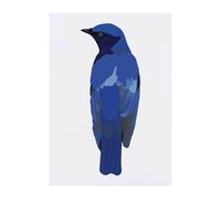 Azeeda 'Blue Bird' Temporary Tattoo - A6 (TO00096115)