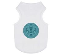 Azeeda 'Blue Celtic Circle' Pet Dog/Cat T-Shirt, L (PT00170691)