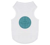 Azeeda 'Blue Celtic Circle' Pet Dog/Cat T-Shirt, M (PT00170690)