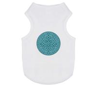 Azeeda 'Blue Celtic Circle' Pet Dog/Cat T-Shirt, S (PT00170689)