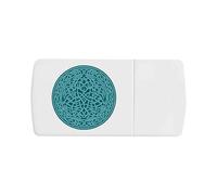 Azeeda 'Blue Celtic Circle' Pill Box with Tablet Splitter (PI00039073)