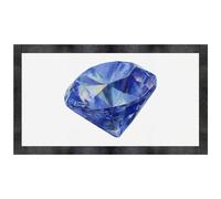 Azeeda 'Blue Diamond' Pet Feeding Mat (PM00033815)