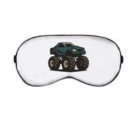 Azeeda 'Blue Monster Truck' Sleep/Travel Eye Mask (EY00031230)