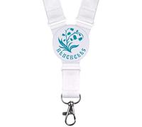 Azeeda 'Bluebells Motif' Neck Strap/Lanyard (LY00046693)