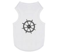 Azeeda 'Boat Wheel' Pet Dog/Cat T-Shirt, S (PT00062365)