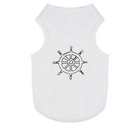 Azeeda 'Boat Wheel' Pet Dog/Cat T-Shirt, S (PT00064133)