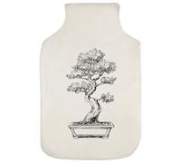 Azeeda 'Bonsai Tree in Pot' Hot Water Bottle Cover (HW00043362)