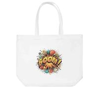 Azeeda 'BOOM Comic Book Art' Tote Shopping Bag For Life (BG00085186)