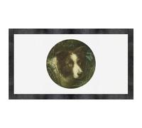 Azeeda 'Border Collie Portrait' Pet Feeding Mat (PM00038669)