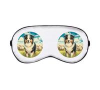 Azeeda 'Border Collie Sheepdog' Sleep/Travel Eye Mask (EY00031837)