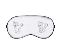 Azeeda 'Border Collie' Sleep/Travel Eye Mask (EY00032992)