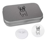 Azeeda 'Boston Terrier' Golf Markers Gift Set (GO00077883)