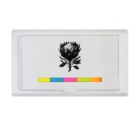Azeeda 'Botanical King Protea Flower' Sticky Note Ruler Pad (ST00046179)