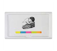 Azeeda 'Boy & Alligator' Sticky Note Ruler Pad (ST00049919)
