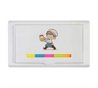 Azeeda 'Boy Chef' Sticky Note Ruler Pad (ST00049781)